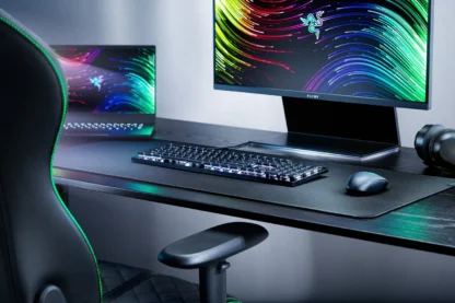Teclado Razer Deathstalker V2 Opto Mechanical Usb-C Switch Red Low Profile Sp Chroma Black (Rz03-04501100-R311) - Imagen 4