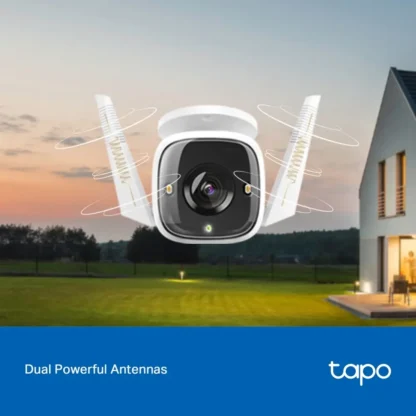 Cámara de Seguridad Exterior TAPO C320WS 2K QHD - Visión Nocturna en Color, Detección de Movimiento y Audio Bidireccional - Imagen 4