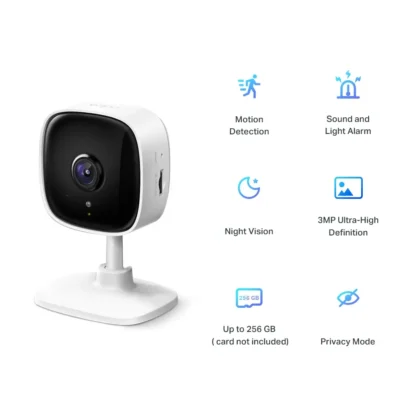 Tapo C110 Cámara Wi-Fi con Detección de Movimiento y Audio Bidireccional - Imagen 2