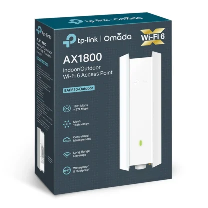 Punto de Acceso WiFi 6 Exterior AX1800 | Alta Velocidad y Cobertura - Imagen 7