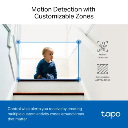 Tapo C220: Cámara WiFi 360° con IA y Visión Nocturna - Imagen 5