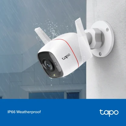 Tapo C310: Cámara Wi-Fi 2K con Visión Nocturna y Detección - Imagen 4