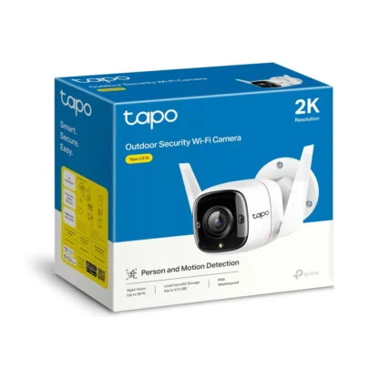 Tapo C310: Cámara Wi-Fi 2K con Visión Nocturna y Detección - Imagen 3