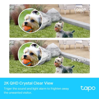 Tapo C420S2 Sistema de Cámaras Wi-Fi 2K con Batería y Visión Nocturna - Imagen 6
