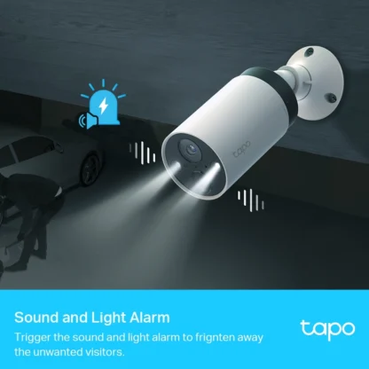 Tapo C420S2 Sistema de Cámaras Wi-Fi 2K con Batería y Visión Nocturna - Imagen 3