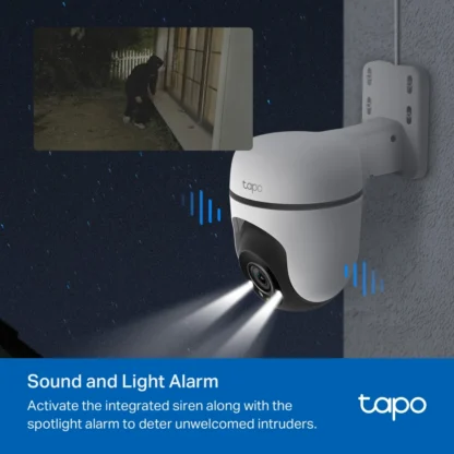 Cámara de Seguridad WiFi Tapo C500 con Giro 360° e IP65 - Imagen 4